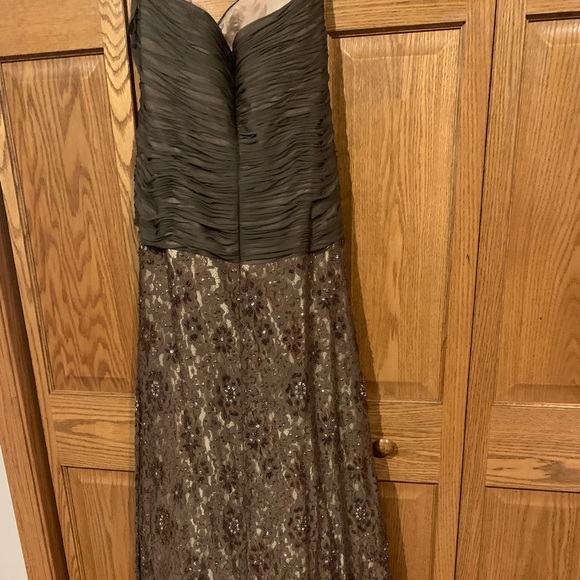 Elegant Size 14 brown Jovani dress - Picture 4 of 5